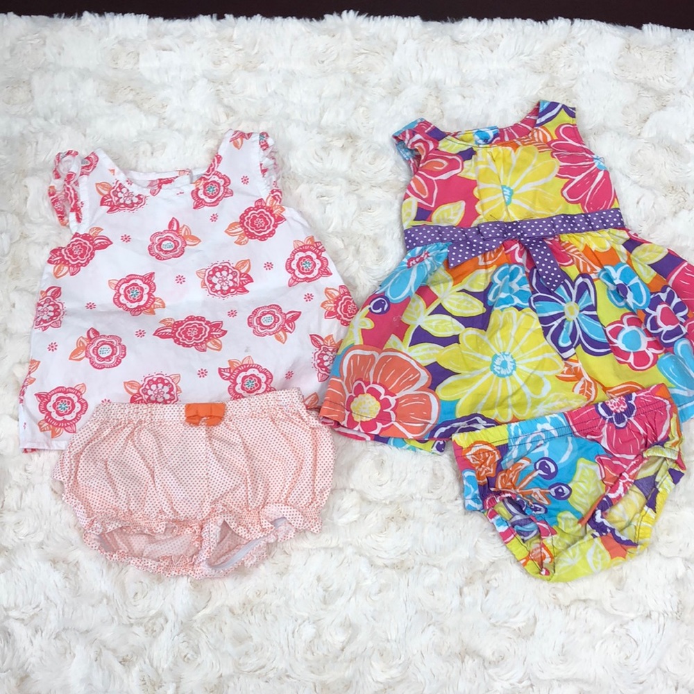 2 baby girl outfits